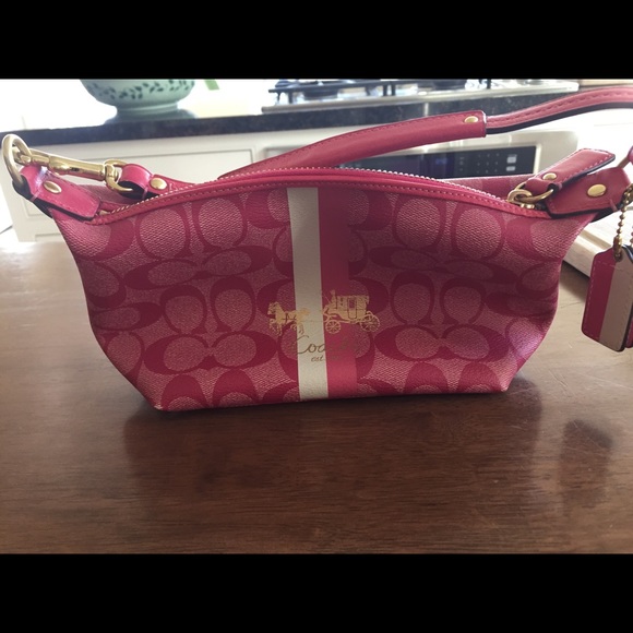 Coach Pink Purse - Picture 1 of 6